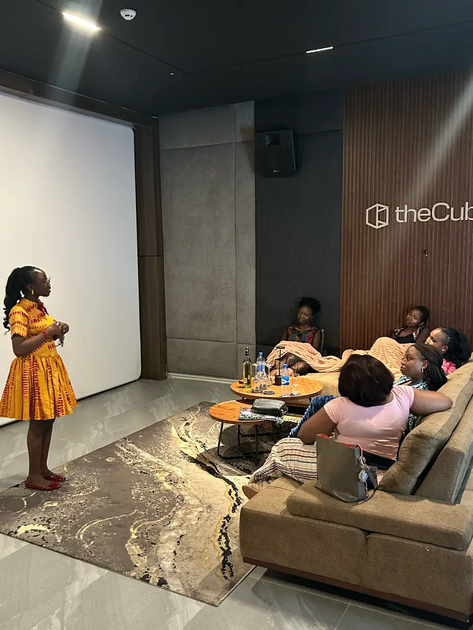 Blankets and Binge screening at theCube, Lagos