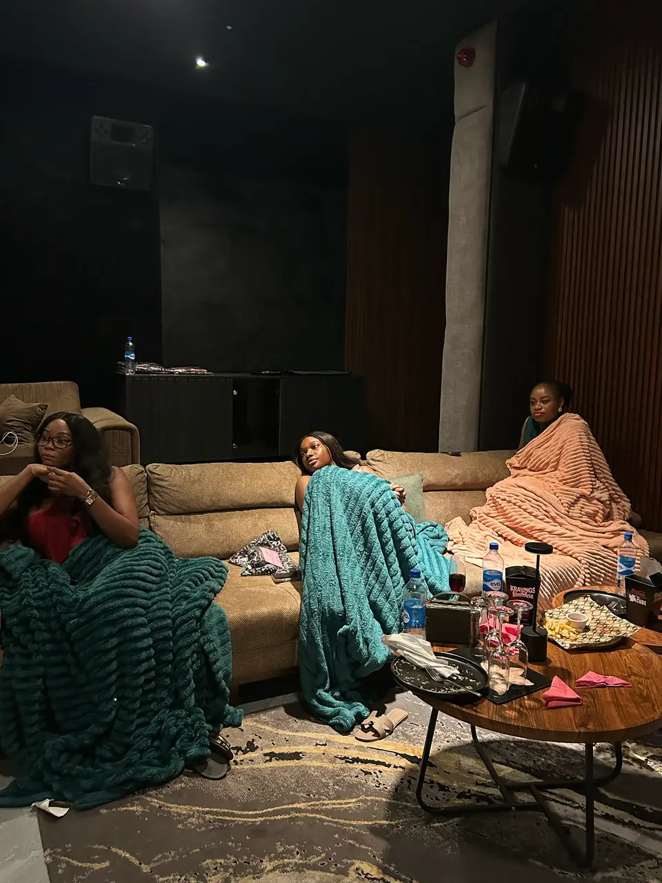 Blankets and Binge screening at theCube, Lagos